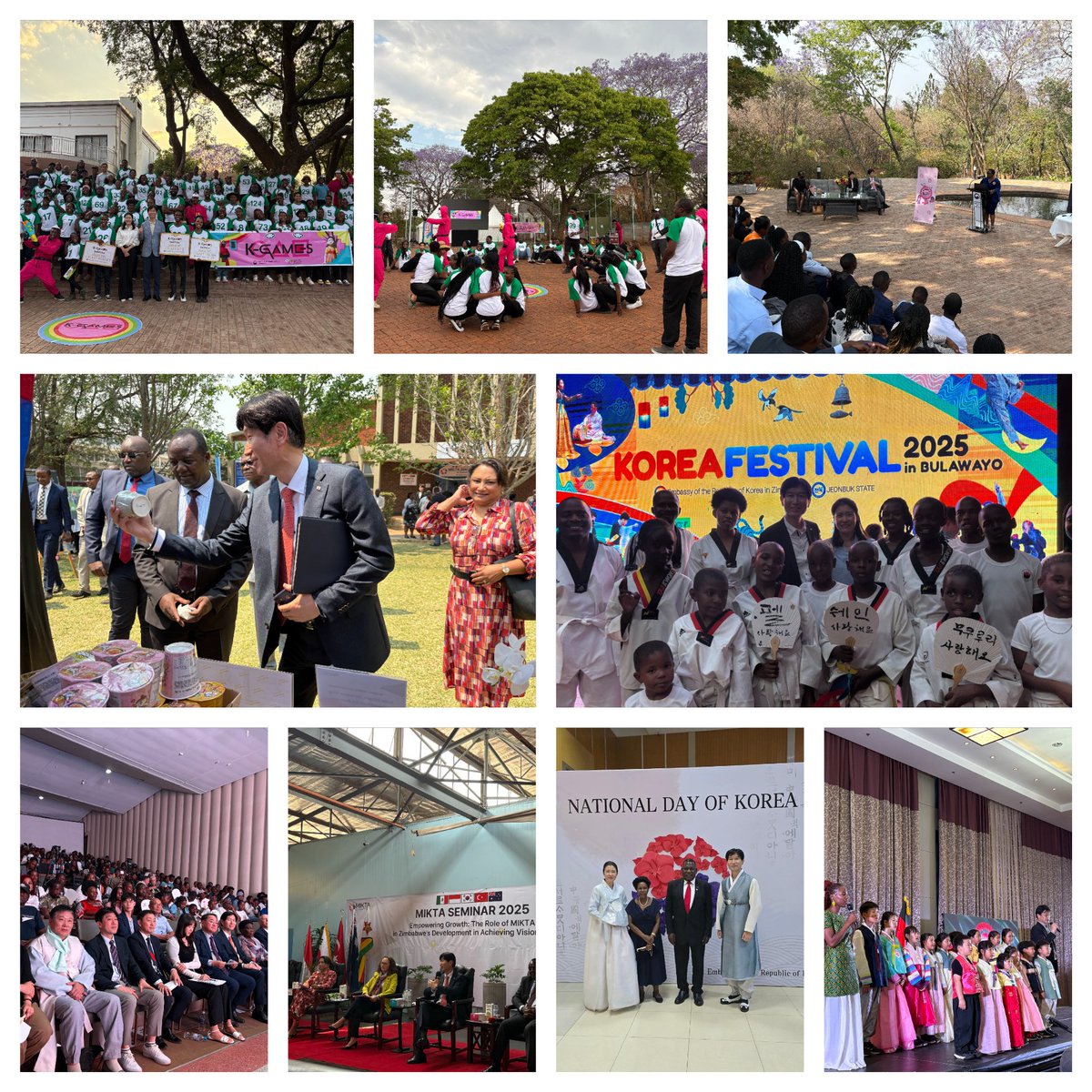Kor_Emb_Zim's tweet image. 🌟KEY Moments of 2025🌟
Several moments that reminded us why people-to-people connections matter.
These moments shaped our year and inspire the stories we will share in 2026.🍀