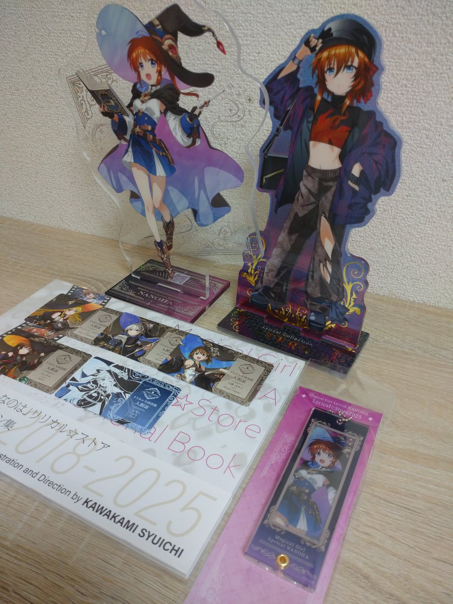 ShellP_TOMO's tweet photo. 魔法少女っぽいなのはさんがよい。大阪で買えてよかった。　#リリカルギフト https://t.co/jlWHtUkLWT