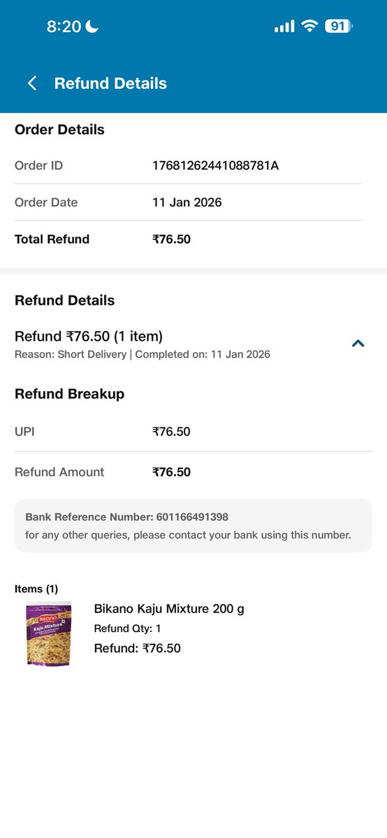 meme7638370's tweet photo. @TheOfficialSBI refund not received please check bank reference number 601166491398 https://t.co/iNnoBvMgcR