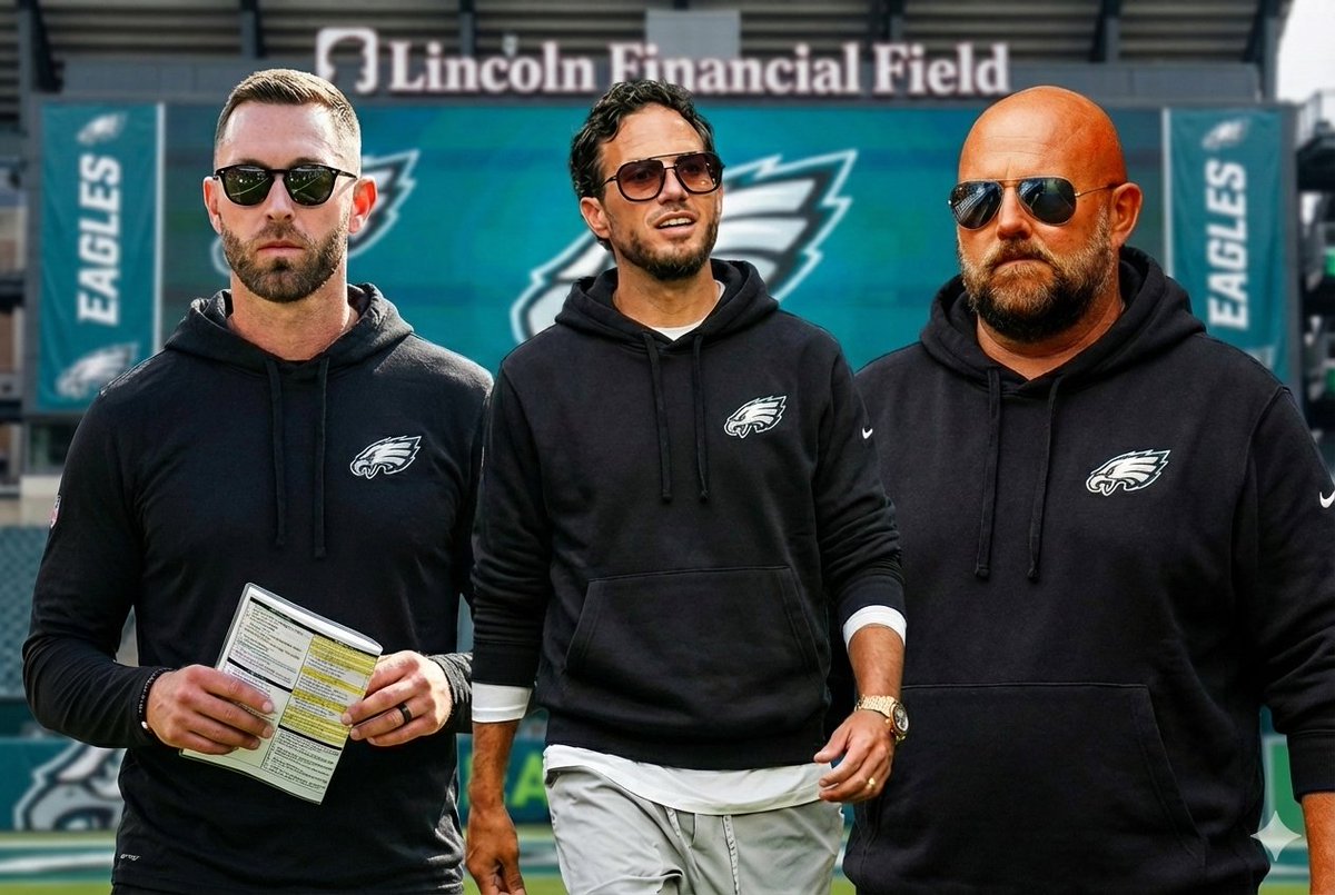 BroadStSource's tweet photo. 23-19 loss with a +3 turnover margin is a fireable offense. We’re still waiting on the news, but Patullo cannot be the OC in 2026. 📉

If we want to save Jalen and AJ, we need an elite mind. McDaniel, Kingsbury, or Daboll - who you got?

Hit follow to stay locked in. 🦅#Eagles https://t.co/WoHmP2wpec