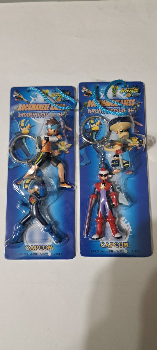 昔もらったシリーズ、ロックマンエグゼのアミューズメント専用景品