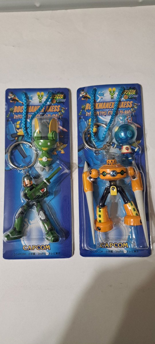 ★夏休みSALE★ロックマンエグゼアクセス ダブルフィギュアキーホルダー ロックマンエグゼ アクセス ダブルフィギュアキーホルダー - メルカリ