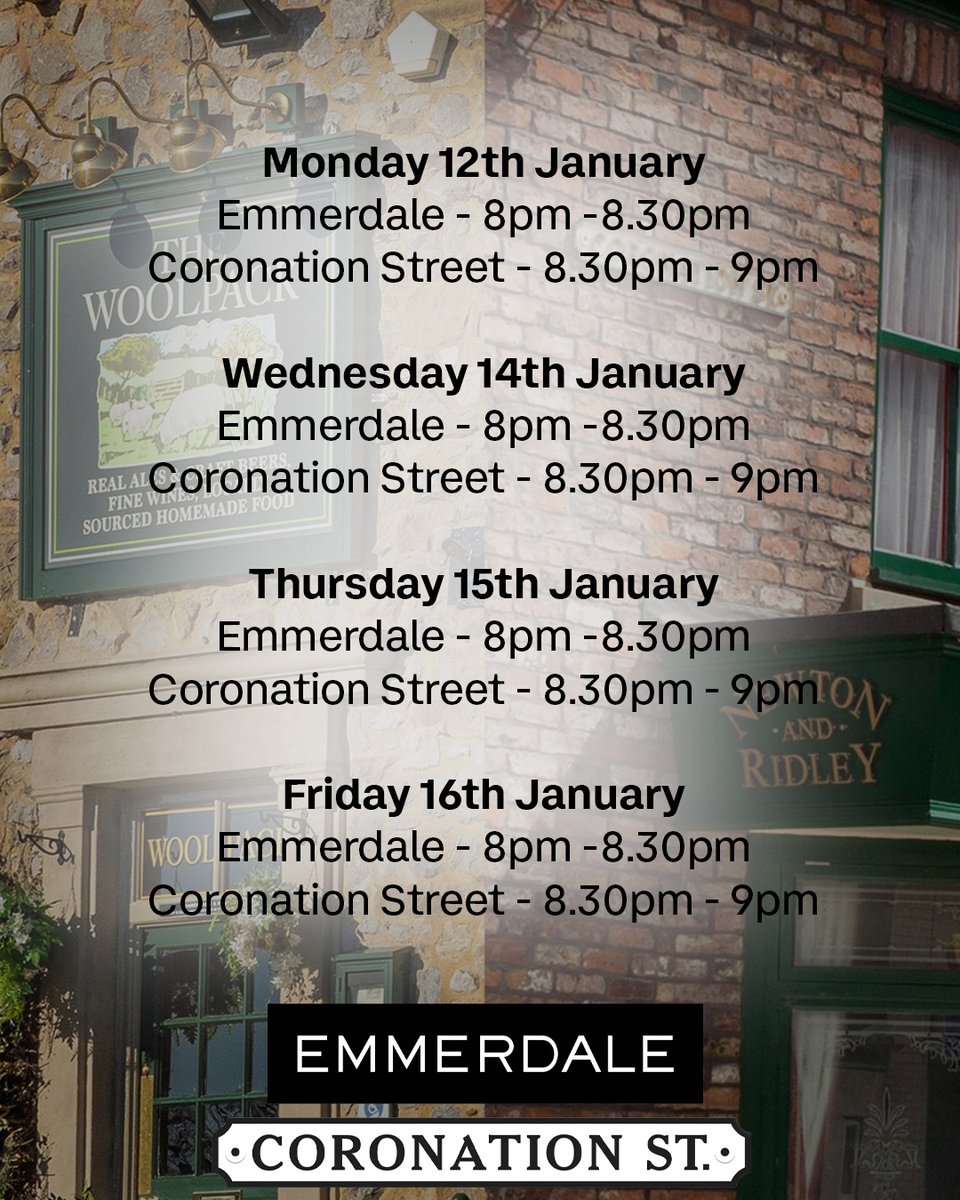 Coronation Street tweet media