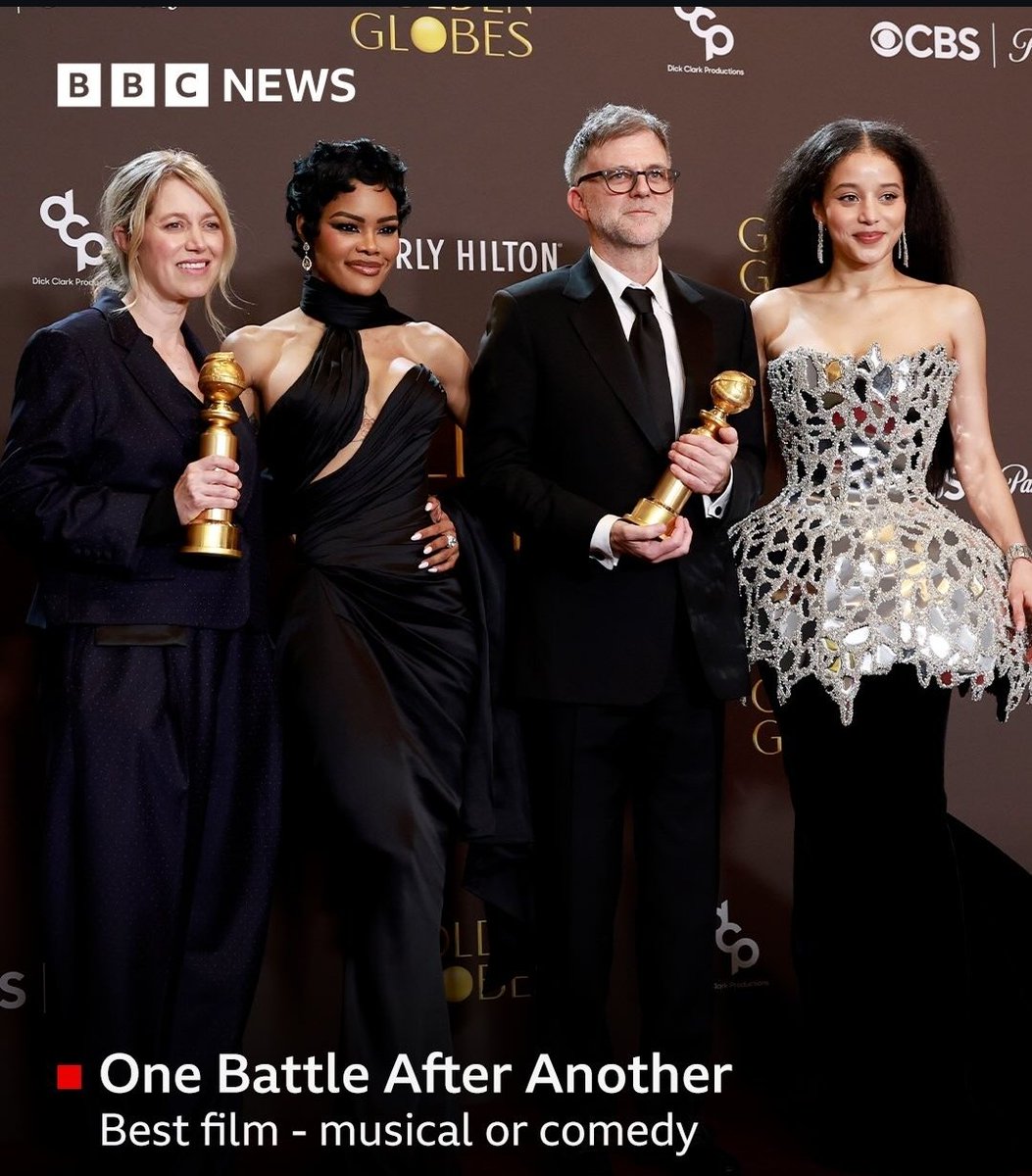 sebapucc's tweet photo. 4 #GoldenGlobes2026 meritati per #UnaBattagliaDopoLAltra
Sulla parte tv condivido i 4 ad #Adolescence, tra le poche serie 2025 che resterà, meno quelli a #Pluribus e #ThePitt, sopravvalutate. Ad es. andava riconosciuto il valore di #Milfigliodelsecolo (manco candidata)
#tvtalk https://t.co/j2MLzFR4sy