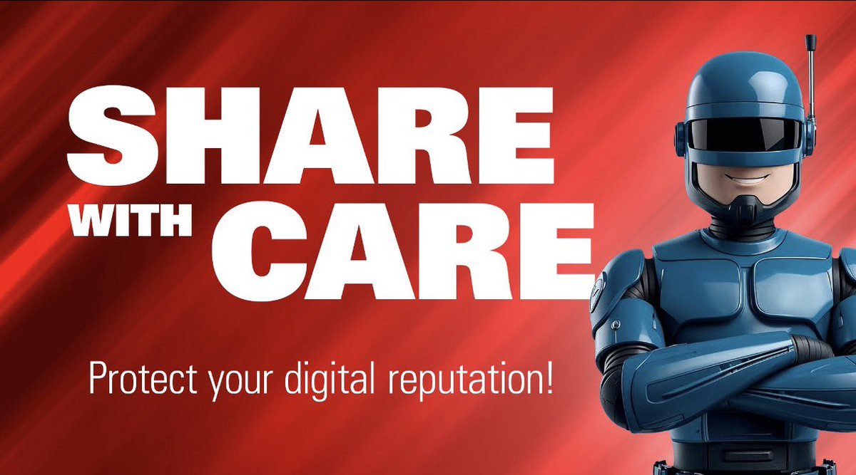 DPISD_ECC's tweet photo. ❤️✨This week in Digital Citizenship, Cy reminds us to Share with Care to protect our digital reputation.❤️ https://t.co/Musd8ZHtaN