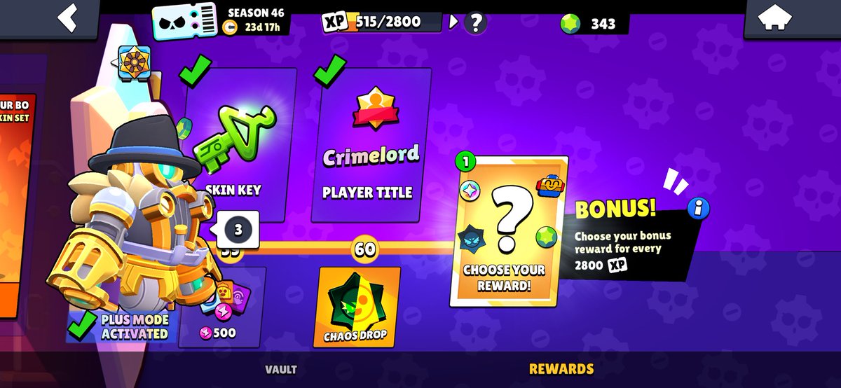 DragonStarr15's tweet image. 1600 XPs for a bonus reward is already a lot, but they increase XPs even more.
2800 XPs for a bonus reward is too much
And you have to spend gems to get better rewards.
Nah I’m not doing that