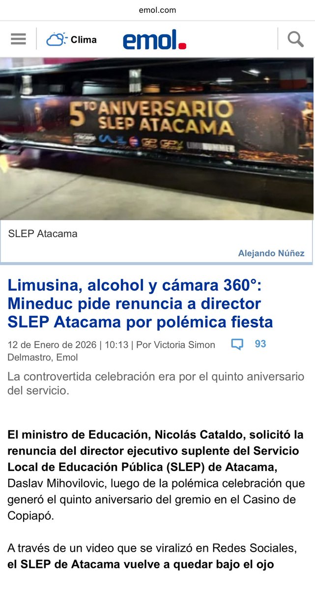 ¿Para esto querían desmunicipalizar? Este siempre será el riesgo de crear leviatanes administrativos.