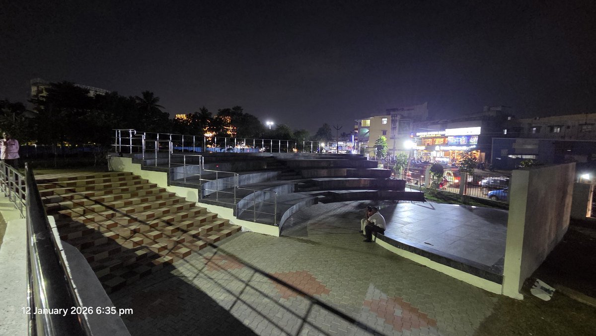 dayatiger197312's tweet photo. @Chief_Secy_TN @tambaramcorpor2 #Chitlapakkam_Lake
Sir need #SemiHighMast #Lights for dark areas - Concrete Open #PlayArea platforms, #Amphitheatre, #EastSide entry access path and #Parking.
#Office_Goers come in evening for walk health routine kindly extend timing upto 9p.m. https://t.co/t19gY7x6wt