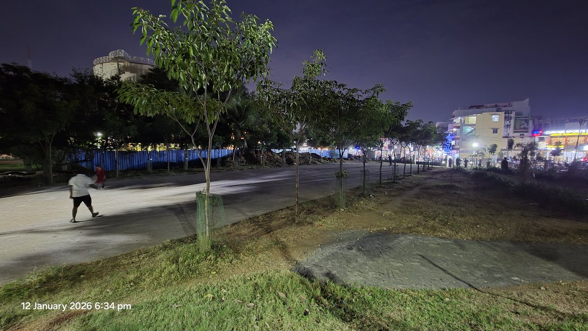 dayatiger197312's tweet photo. @Chief_Secy_TN @tambaramcorpor2 #Chitlapakkam_Lake
Sir need #SemiHighMast #Lights for dark areas - Concrete Open #PlayArea platforms, #Amphitheatre, #EastSide entry access path and #Parking.
#Office_Goers come in evening for walk health routine kindly extend timing upto 9p.m. https://t.co/t19gY7x6wt