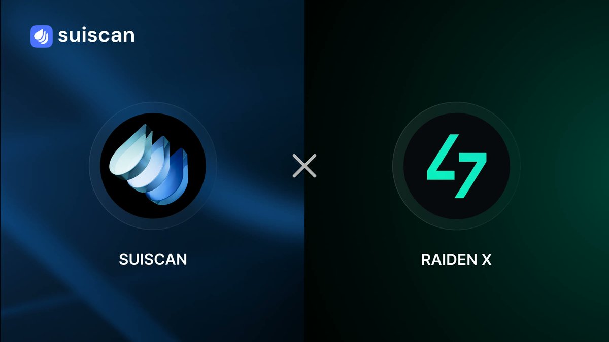 suiscanofficial's tweet photo. π€ @RaidenxOfficial x @suiscanofficial
Weβre teaming up to make tracking your #DeFi activity even simpler π
πΉ Seamless redirects to view your RaidenX actions on #Suiscan
πΉ Clear insights into protocol performance and package details https://t.co/loxrDYhdfv