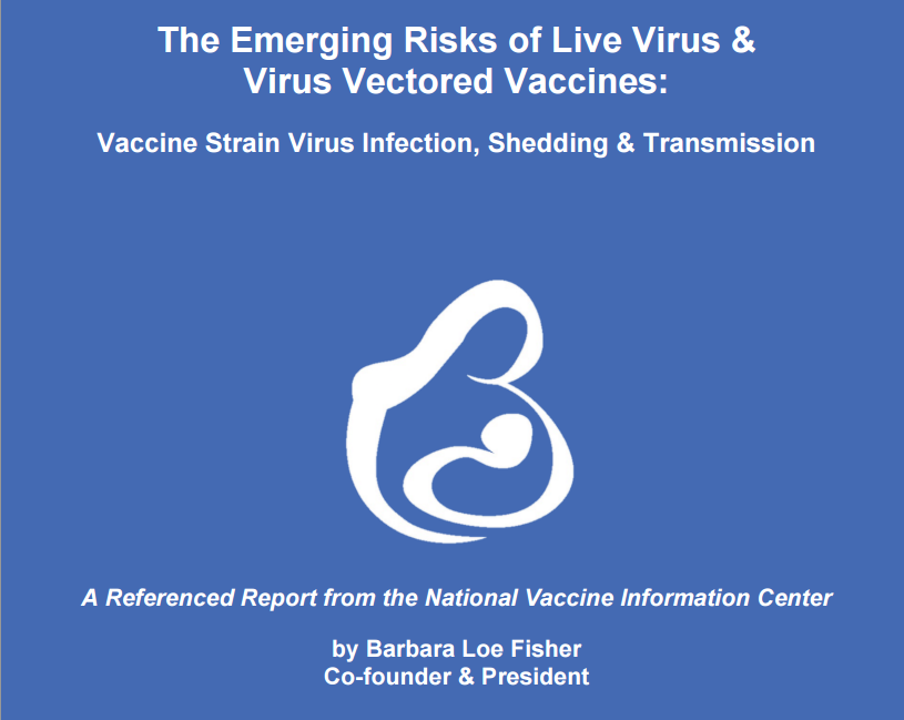 NVICLoeDown's tweet photo. Learn about the potential of live virus vaccines like influenza, measles, shingles and chickenpox to spread illness.
The Emerging Risks of Live Virus & Virus Vectored Vaccines: Vaccine Strain Virus Infection, Shedding & Transmission
https://t.co/ly2yXsbAr9
#NVIC #LiveVirus #Vaccines #Shedding