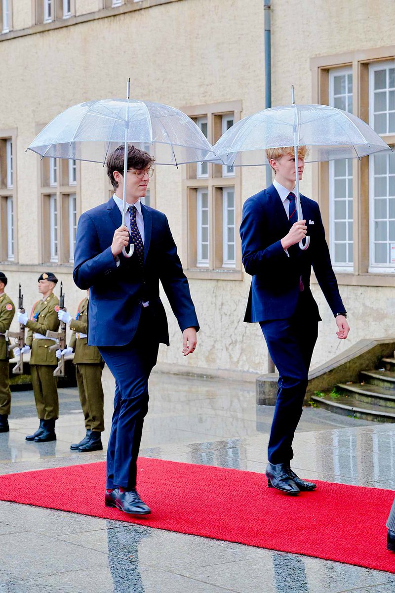 royalchildren_'s tweet photo. #PrinceLouis #PrinceGabriel #PrinceNoah and #PrinceSebastien of Luxembourg attend Te Deum mass on the occasion the Abdication ceremony of Grand Duke Henri and the Accession to the throne of Grand Duke Guillaume V, in Notre-Dame Cathedral in Luxembourg -October 5th 2025. https://t.co/pih0J3olJG