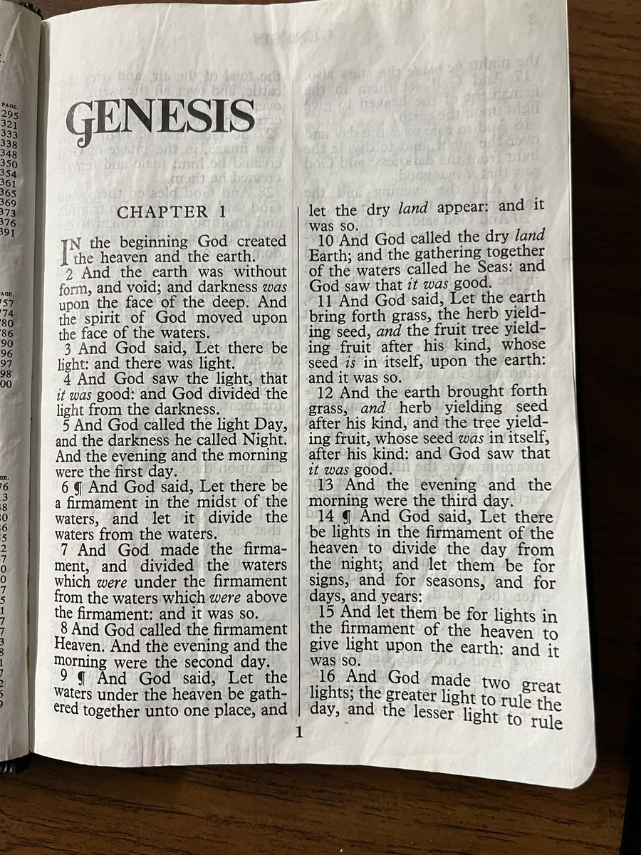 FinebaumsIman's tweet photo. Just found this abandoned Bible in some old files cabinets at office . Told me I could have it and now itโs gotten a new home !!
Iโve many others but print is larger in this 1984 King James Version . https://t.co/SU6lVfjl1Y