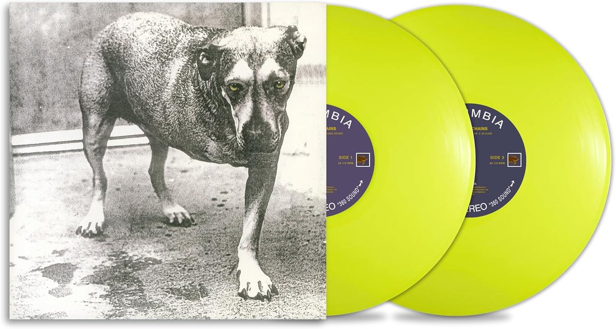 WallNoiseMusic's tweet photo. Alice In Chains reissued on Yellow #Vinyl due out on 30th January https://t.co/gt0RdTKL4d https://t.co/0c9QRt3nTY