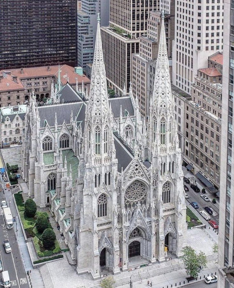 QDrop2450's tweet photo. ST. PATRICK'S CATHEDRAL, Midtown Manhattan neighborhood of New York City. 

Such beauty in the midst of chaos!  😍 

~Tartaria~ https://t.co/xeDygWqJUr