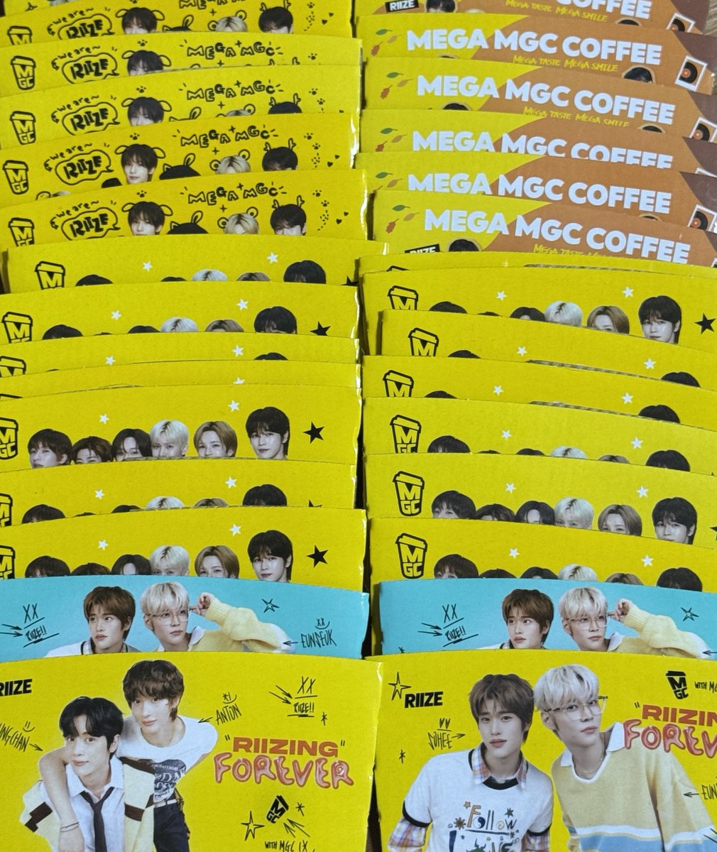 e5e_lilmonster's tweet photo. Hello! Magbibigay ako ng RIIZE × Mega Coffee sleeves sa RIIZING LOUD IN MANILA CONCERT 💓

Kung ikaw ay #RT at ipapakita mo ang screen sa mismong araw ng concert, makakatanggap ka ng isang random sleeve.

Para sa trading, ang mga BRIIZE na makakatanggap ng freebies ay maaaring magpalitan nang kusa at direkta sa isa’t isa sa venue.

Ang lugar at oras ay iaanunsyo sa mismong araw ng concert.

————————————————————————

Hello! I will be giving away RIIZE × Mega Coffee sleeves at the RIIZING LOUD IN MANILA CONCERT 💓

If you #RT and show your screen on the day of the concert, you will receive one random sleeve.

For trading, the BRIIZE who receive the freebies may freely exchange them with each other at the venue.

The location and time will be announced on the day of the concert.