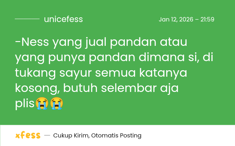 UNNES MENFESS🍌 tweet media