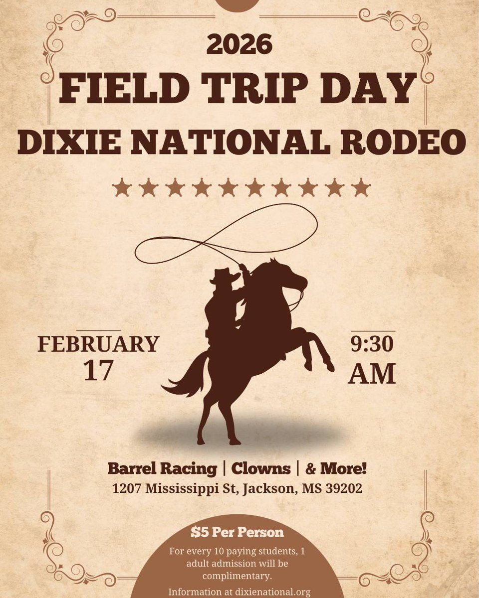 Field Trip Day, sponsored by Southern AgCredit, is right around the corner! ❤️ The deadline is approaching — sign up today to be part of this unforgettable experience for students and teachers.
dixienational.org/field-trip-day/