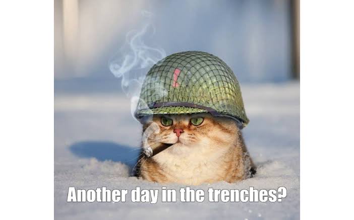 Another day Another dollar time to hit the trenches 💰