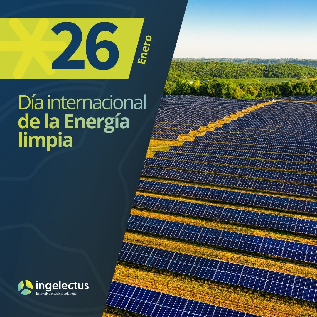 🌱 26 de enero | Día Internacional de la Energía Limpia
Hoy celebramos el papel clave de la energía limpia en la construcción de un futuro más sostenible, eficiente y responsable.
Seguimos trabajando por un futuro energético sostenible. 🌍⚡