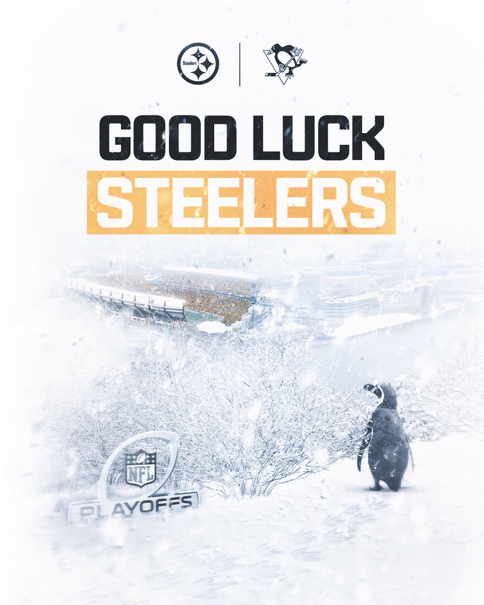 All of Pittsburgh’s pulling for you, <a href="/steelers/">Pittsburgh Steelers</a>! 
#HereWeGo