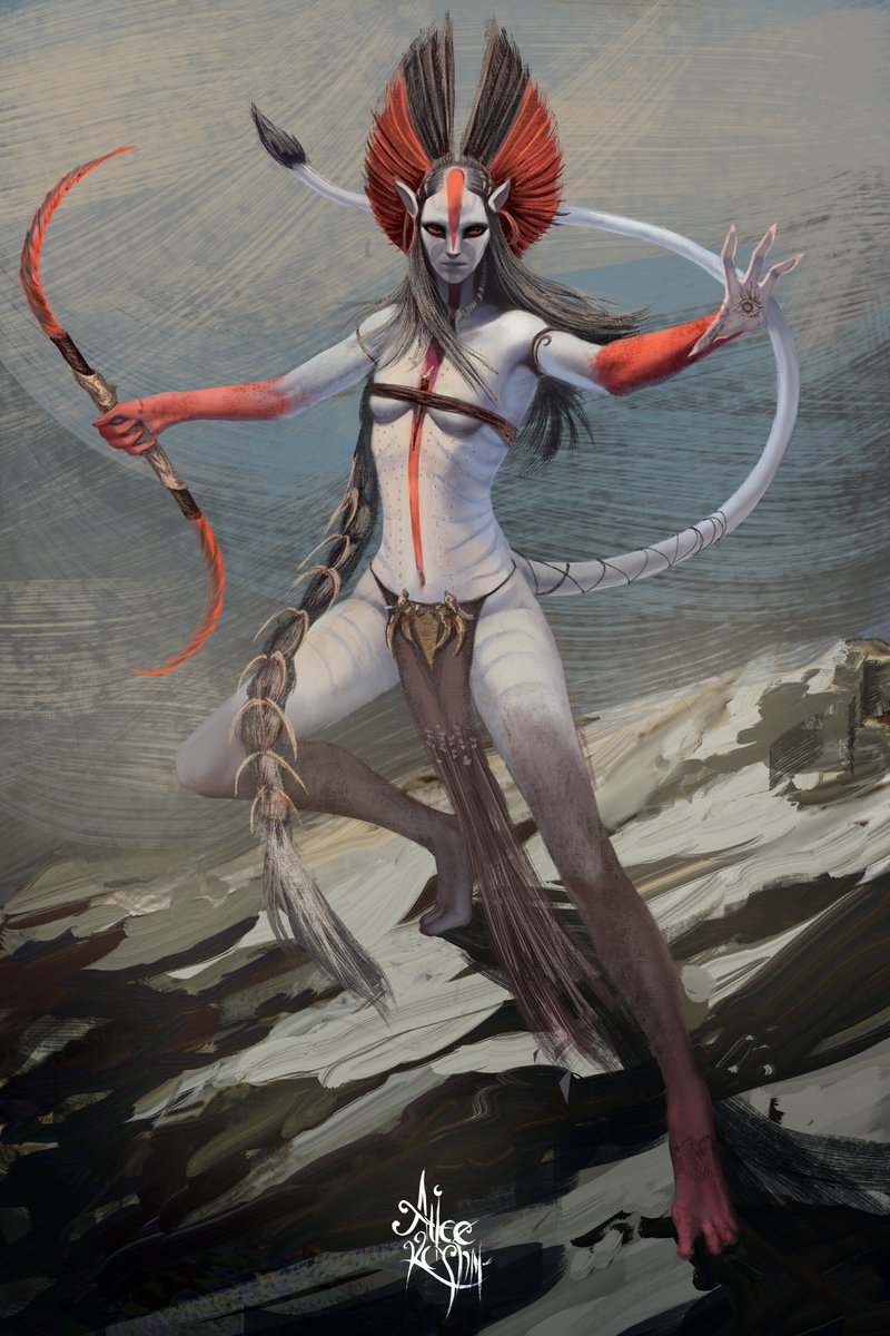 Alicekosh1's tweet image. Beloved Varang 
#VGenCode #Avatar #Varang #artwork