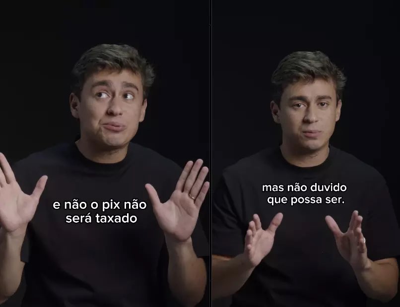 boletimbr's tweet photo. 🚨CONFIRA: Em janeiro de 2025, Nikolas foi investigado por avisar que o governo fiscalizaria o PIX. Em janeiro de 2026, é anunciado que ele estava certo. https://t.co/cn3f4TMQRK