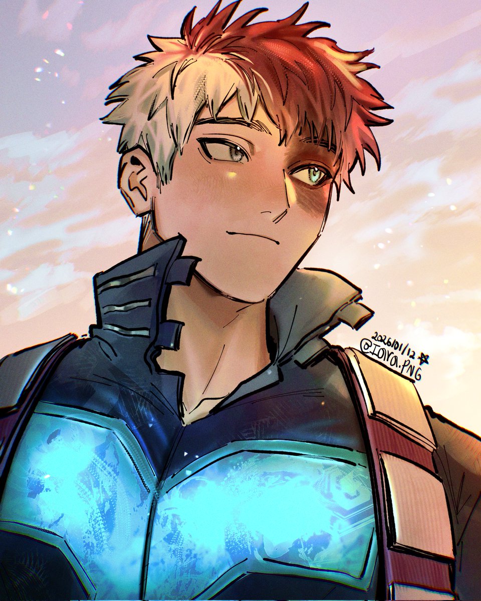 Pro Hero Shoto (Todoroki) ✨
Looking more and more like his dad 👁👄💔
#mha #fanart