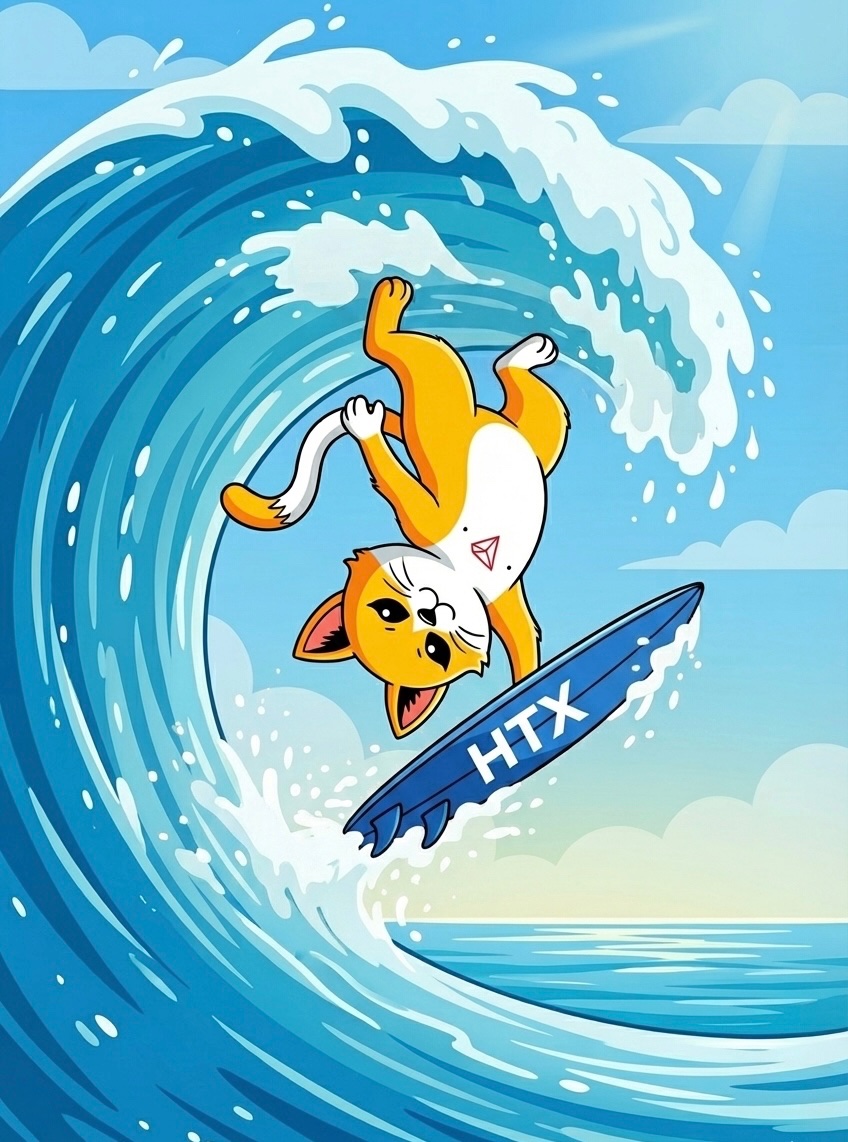 Catch the wave on HTX 🌊☀️🐱 @HTX_Global