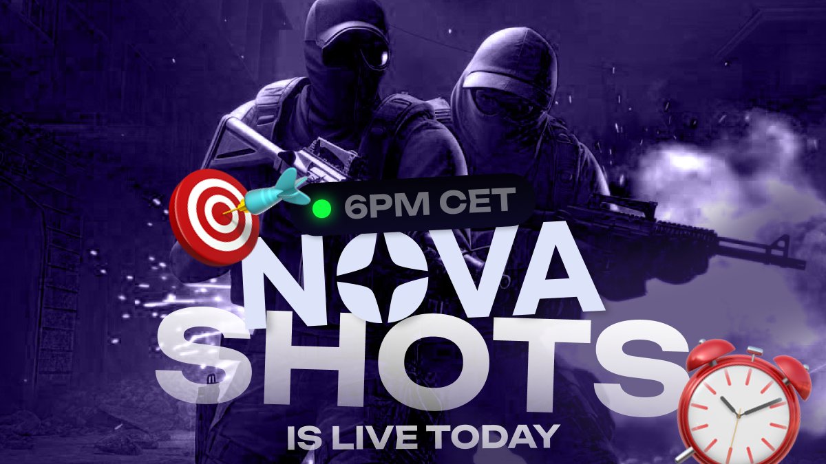 NovaWalletApp's tweet photo. Just 1 hour until Nova Shots opens up for the BLAST Bounty.
Most of you will swap into the favourites like FURIA and Vitality.
What's the winning player’s strategy from BLAST Rivals in November? 🤔
They traded hundreds of times to take advantage of the map win bonus.
1/2 https://t.co/1TaPIiz8SZ