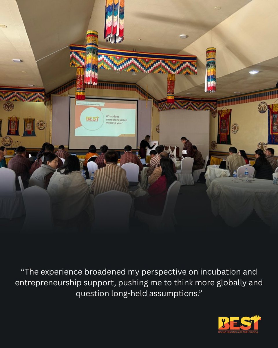 Bhutan Education and Skills Training (BEST) tweet media
