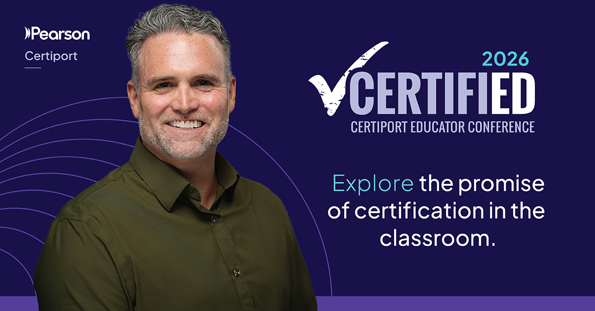 Certiport tweet media