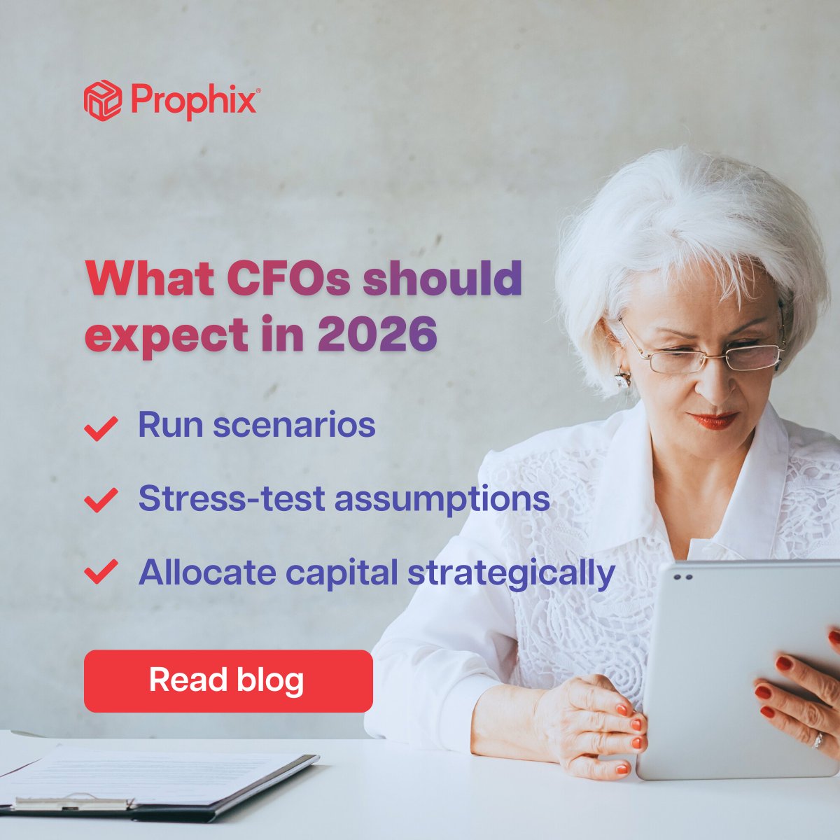 Volatility will define 2026, but so will opportunity. CFOs who plan smartly, model scenarios, and stress-test assumptions can thrive in uncertain markets. 🌟

Check out our blog for tips on planning for the year ahead: ow.ly/IFax50XSYN3 #CFO #EconomicOutlook