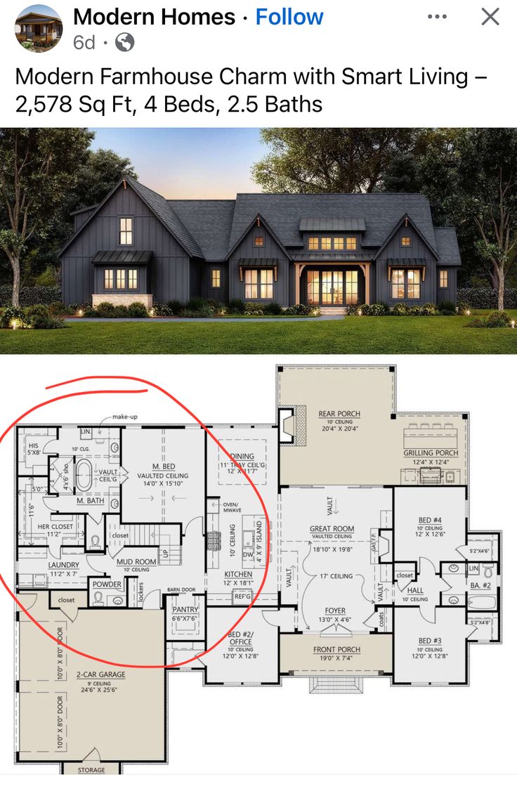 I really like the different take on a Jack and Jill bathroom, where this is a little hall area that separates from main living area. Love the use of space for master bedroom 😍 I'd probably want to tweak the bathroom a bit to better use the space.... But otherwise this is nice!