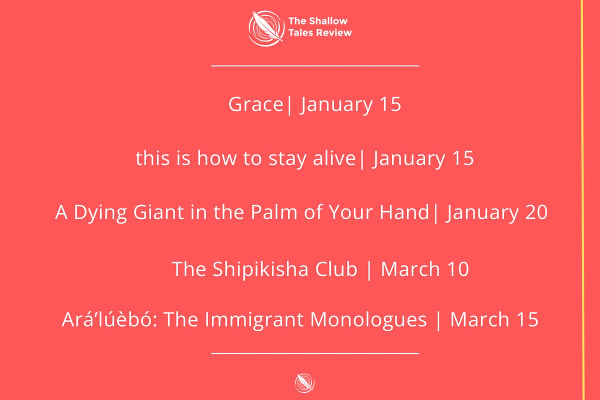 ShallowTales's tweet photo. Exciting reads ahead! We’ve rounded up 5 must-read African books hitting stores in Q1 2026! 📚 Check them out, pre-order, and get ready to dive in!
#AfricanLiterature #NewReleases #Q12026 #BookLovers #ReadAfrican https://t.co/G4zpmuk1M6