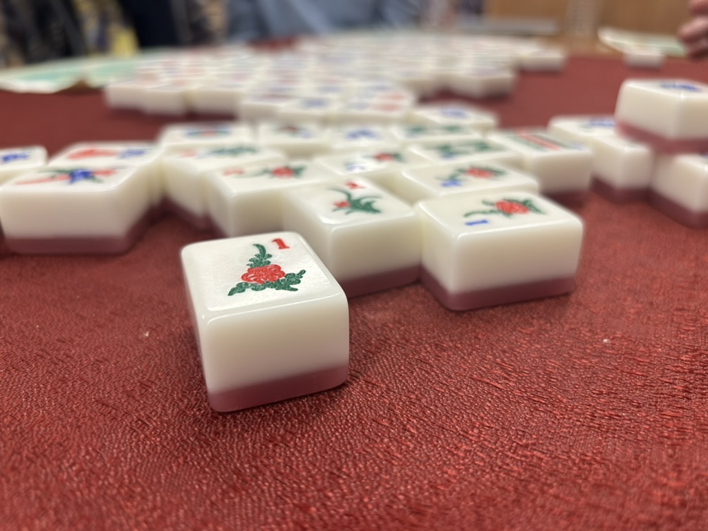 GamescapeSF's tweet photo. The Gamescape Crew had the opportunity to expand our gaming knowledge and learn how to play Chinese Mahjong with San Francisco's @mister_Mahjong himself! 
 Get your Mahjong sets, Cards, and accessories in store or online at https://t.co/TLHNcV4Jdz https://t.co/LZRmwpnC55