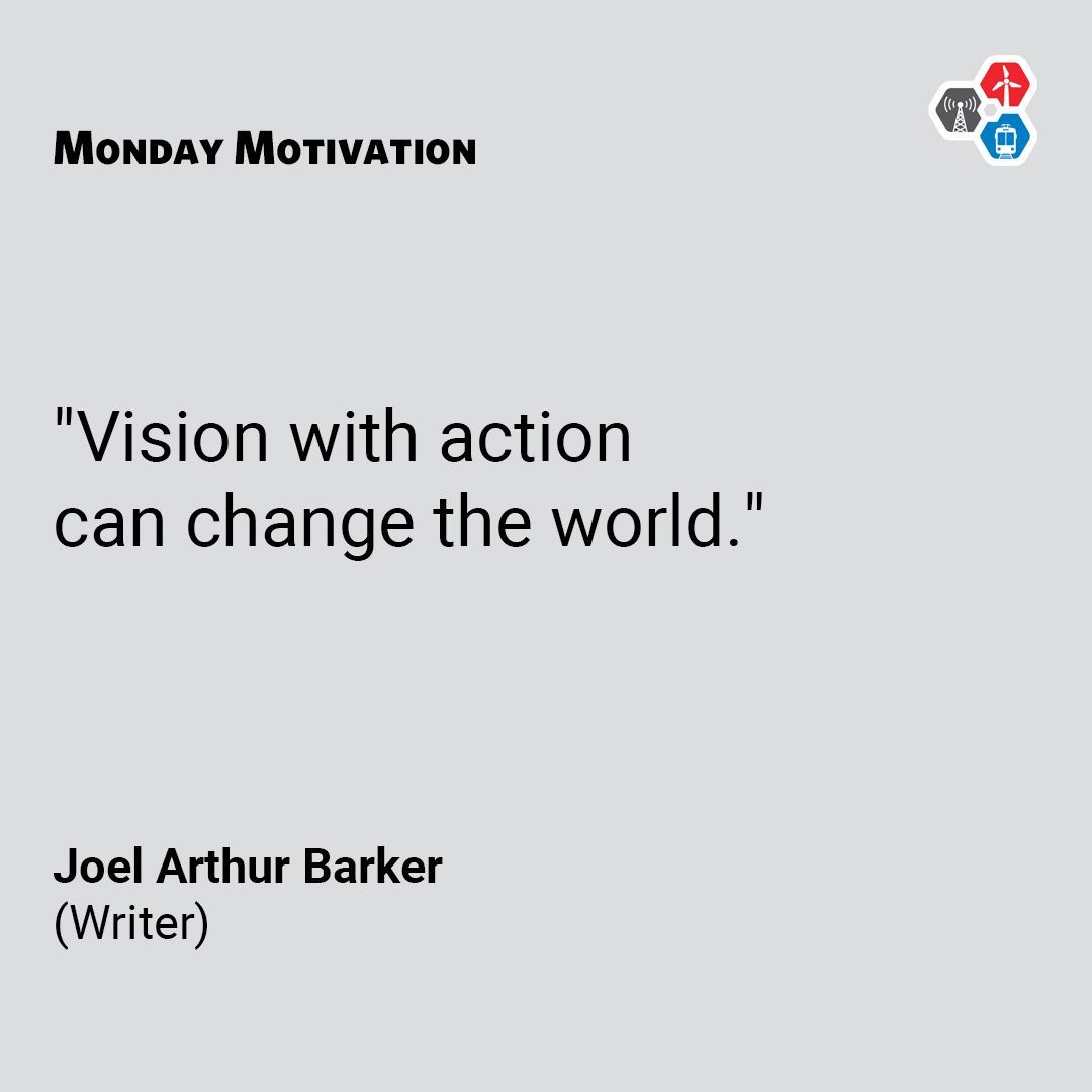 CUWorkGrants's tweet photo. "Vision with action can change the world." – Joel Arthur Barker (Author). 

#MondayMotivation https://t.co/ggRIc2Afc2