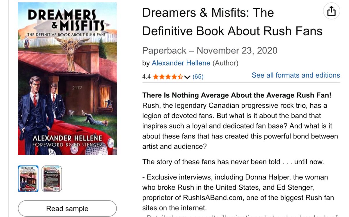 SteveIsBack2112's tweet image. Hey all you Dreamers and Misfits! 
Did YOU read this book about YOU?
Highly recommend. #RockOn 🎈
#ReadingIsFun #RushFamily
@vivien2112 @HumbleAnthem @RushHistory2112 @TheDuckLR @TheSphereX @MusicLive__ @FFedUpp