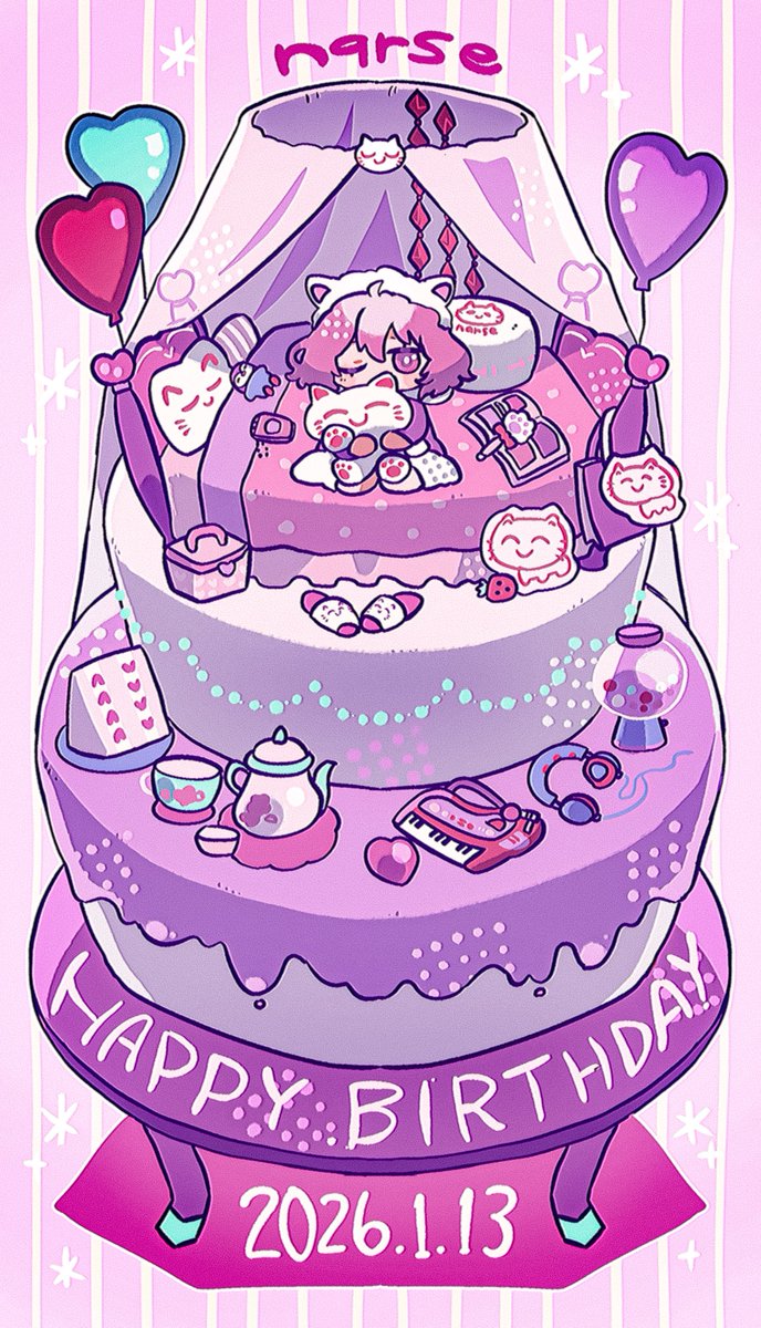 #nqrse誕生祭2026  #なるせかいたよ 

ʜᴀᴘᴘʏ ʙɪʀᴛʜᴅᴀʏ
     💗💜💗