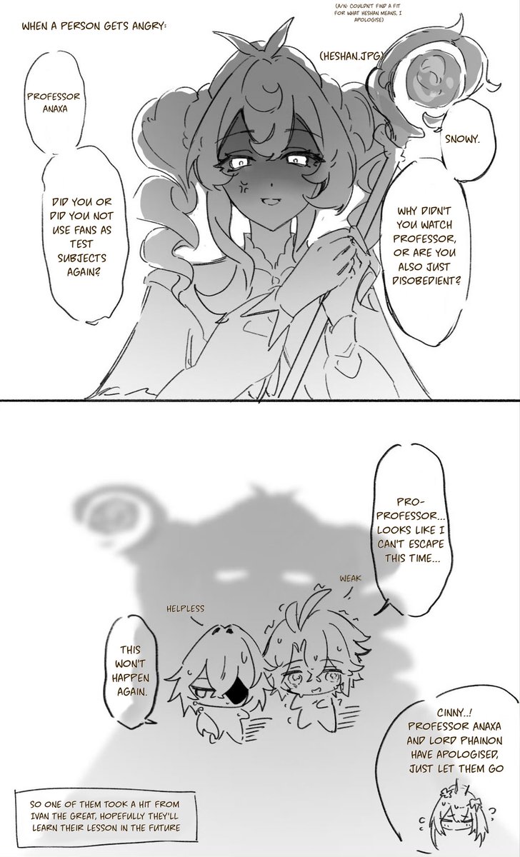astralshuttle2's tweet photo. English translation of this #phainaxa work!!

#HonkaiStarRail #Phainon #Anaxa https://t.co/QlikH9lkyW