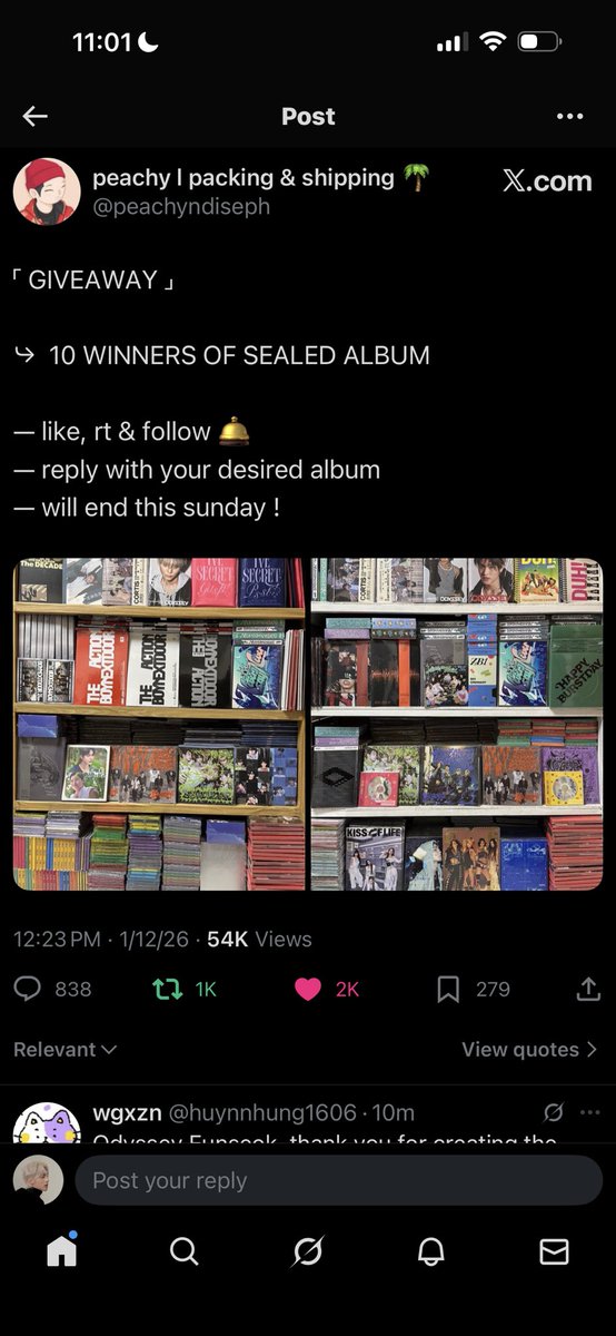 rickysplanetz's tweet photo. @peachyndiseph Never say never or any zb1 album https://t.co/3RkeRtgdX4