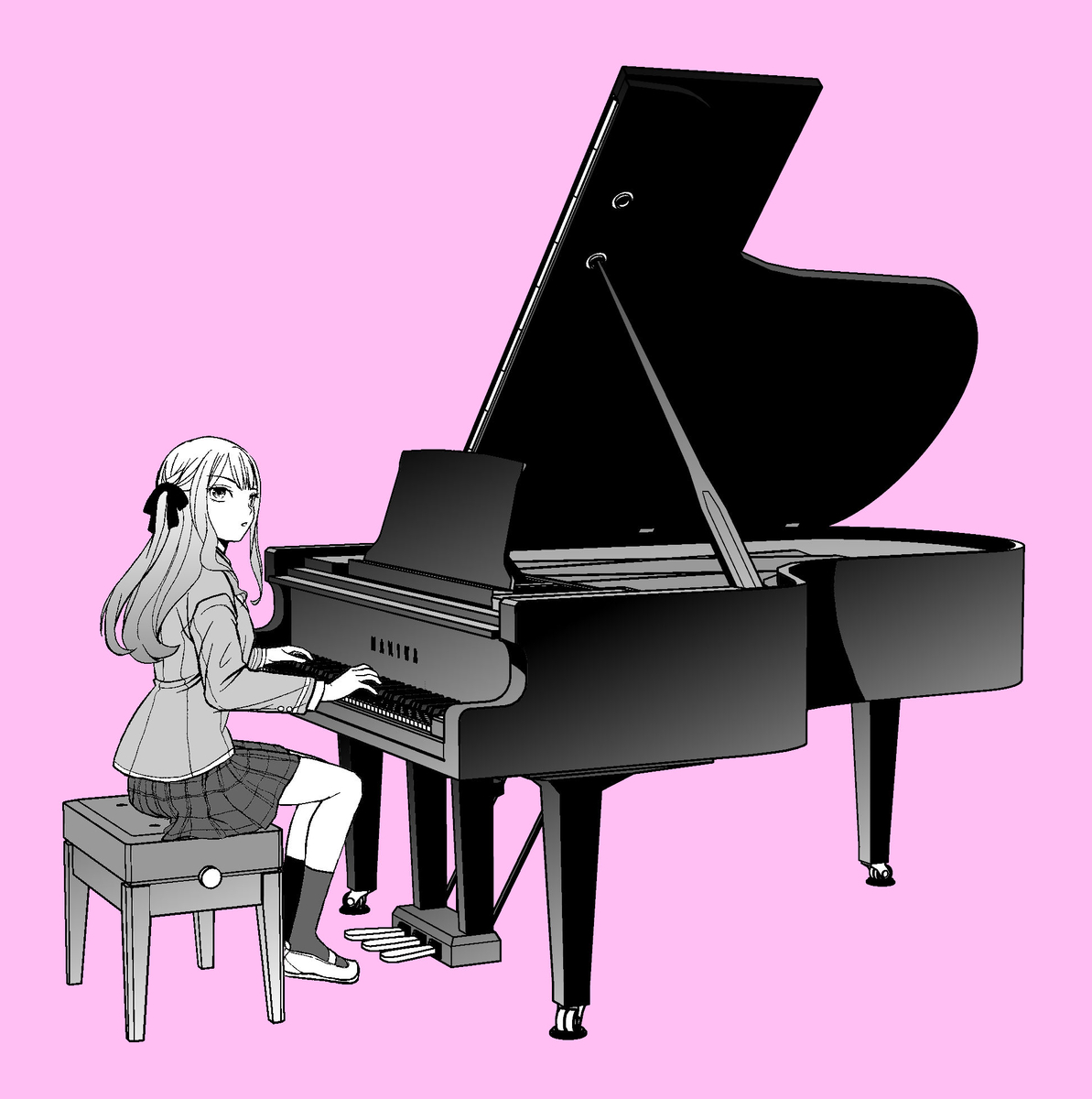 高尾奏音さんのピアノを聴かせてくれてありがとう
#ブシロード新春 
夢がひとつ叶ったわ 