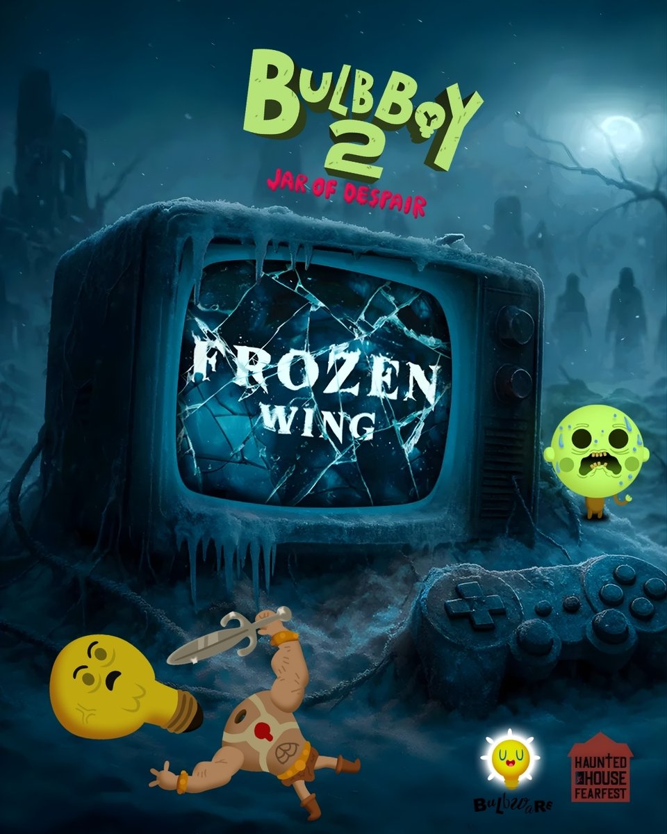 We're happy to annouce that Bulb Boy 2: Jar of Despair is proudly the part of Frozen Wing: A Seasonal Horror Games Exhibition on #Steam, hosted by <a href="/hhfearfest/">HHFearFest</a>!

Always a pleasure to take part in events like that! 💀

Bones chilling events... 

store.steampowered.com/curator/457030…