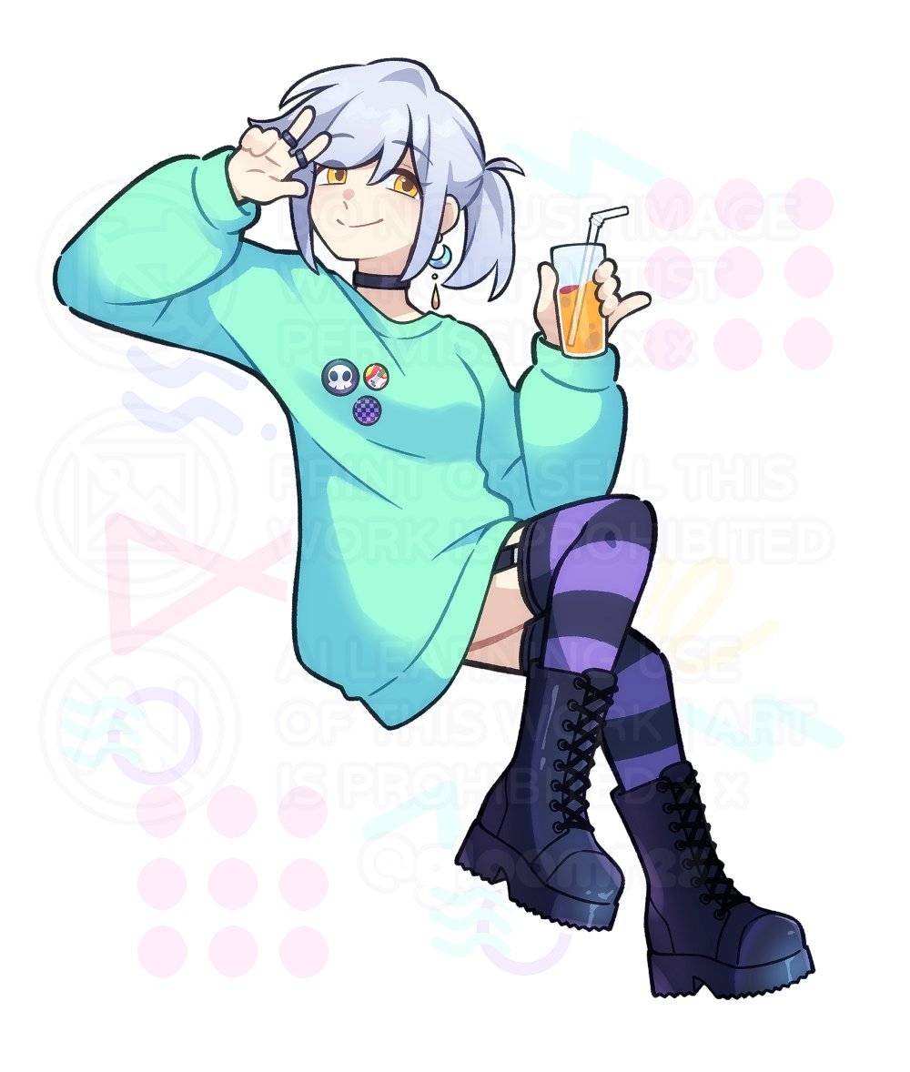 gloomres's tweet photo. rare full body c0mm for a friend!!

had lots of fun with this one >< https://t.co/J2llZkde6Q