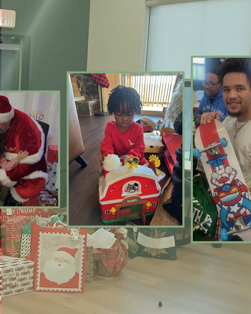 This holiday season was filled with joy and love for HALO youth and alumni thanks to the kindness and generosity of HALO supporters like you! Read more: loom.ly/s8x9rTQ  #joyandlove #holiday #smiles