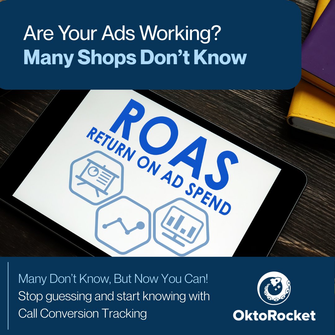 OktoRocket's tweet photo. 🫣 How do you know what ads are working 🫣
With our call tracking and conversion, capture ROAS and know!
#oktorocket #calltracking #advertising #callconversion https://t.co/sZU38mdoMf