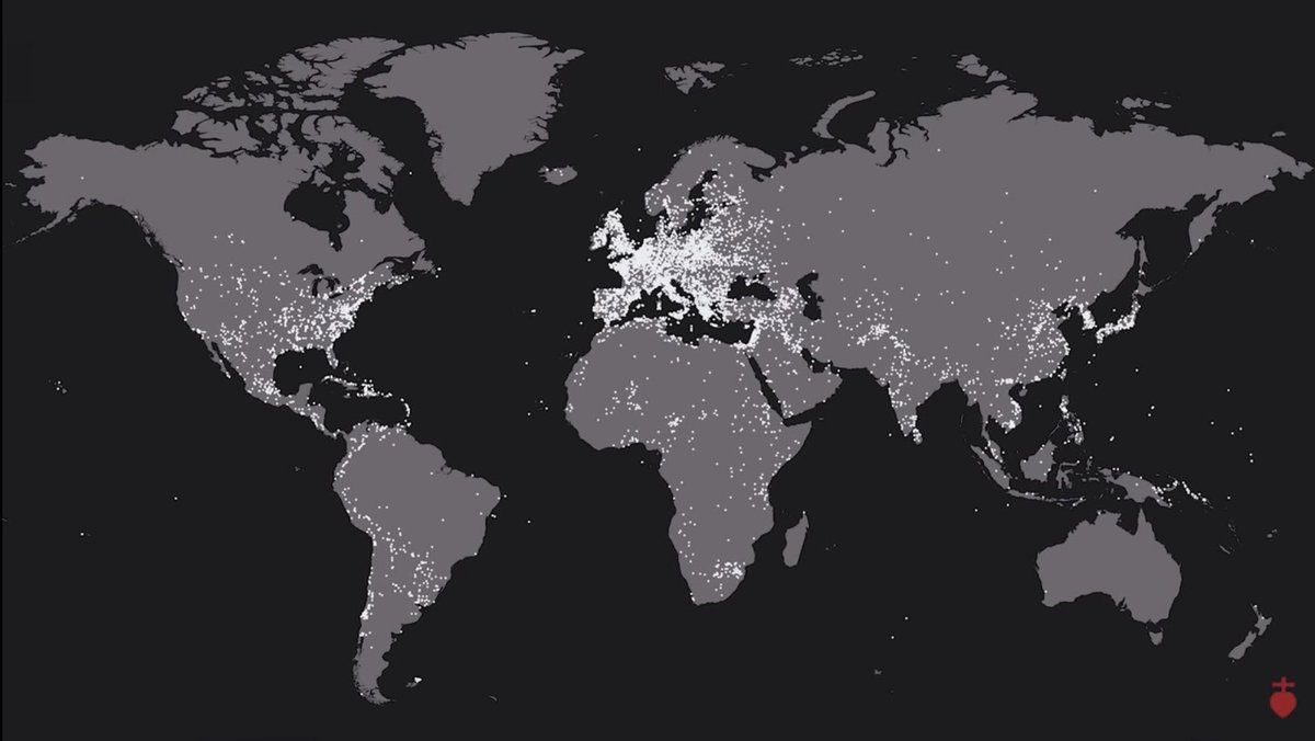 TBNewsFr's tweet photo. 🚩Carte de toutes les batailles depuis 2500 av. J.-C. selon Wikipédia (10 624 batailles). https://t.co/GuhSWuFsbI