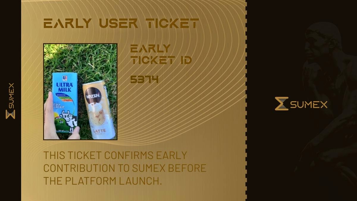 I want to become one of the EARLY BIRDS in <a href="/Sumex_Labs/">SUMEX | Web3 SuperApp</a>!

Only 15,000 roles - and they’re getting claimed fast.

Their first OG-PASS wave was claimed in just one day, I’m not missing this one.

TGE SOOOOOON!

btw - check out my excellent ticket