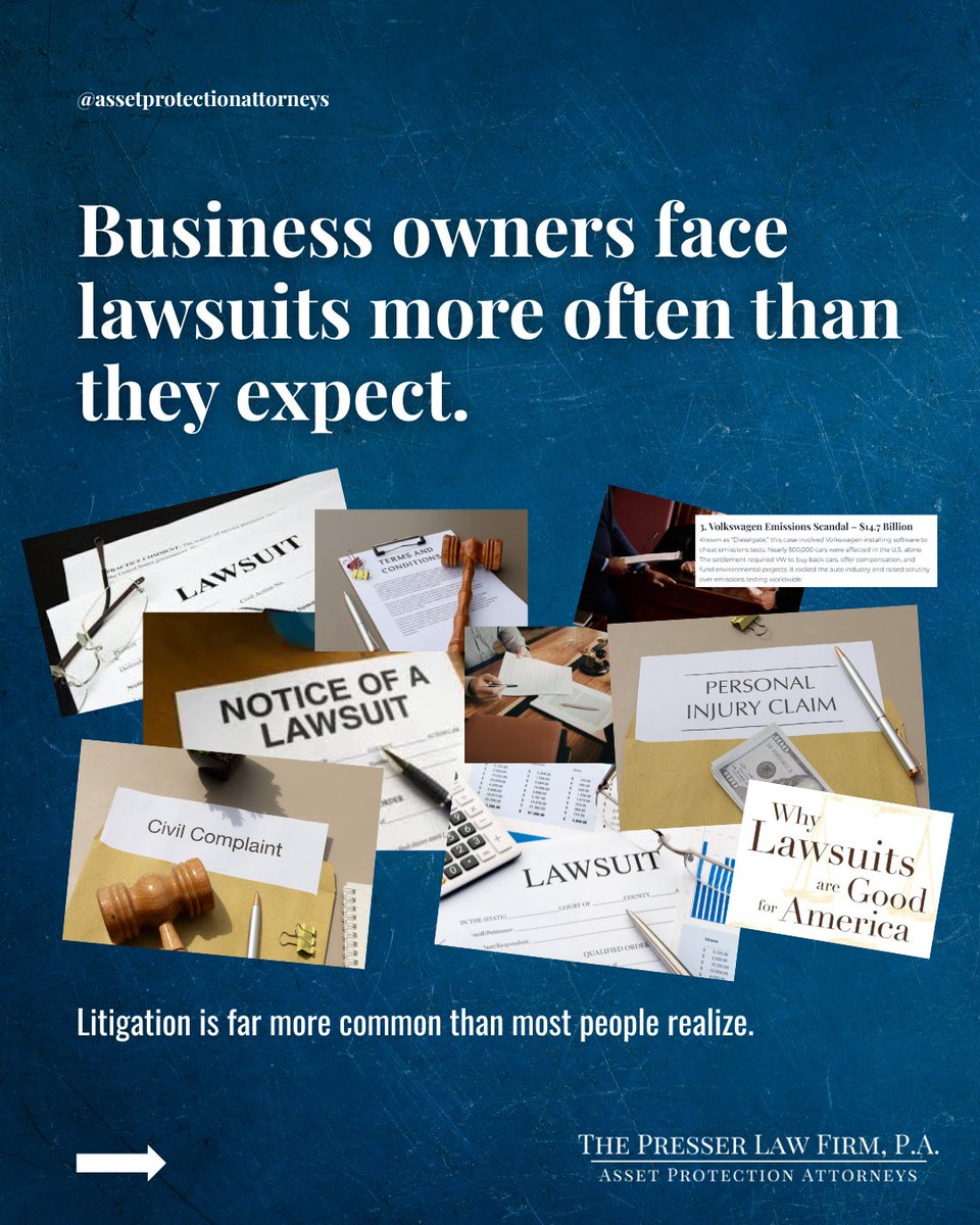 AssetAttorneys's tweet photo. Building wealth is only half the battle; the other half is protecting it. ⚖️

Asset protection isn’t about fear—it’s about foresight.

Don't wait for exposure to show up.

Plan now so your assets stay protected, not vulnerable. 🛡️

👉 https://t.co/ZYFVb0TpYo
📞 561-953-1050 https://t.co/D3eXuZmDrI