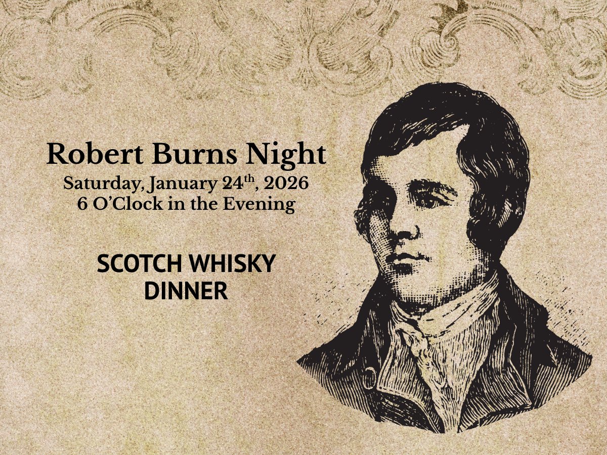 Join us at The Barley House Restaurant &amp; Tavern for the Robert Burns Whisky Supper on Jan 24 🍽️🥃 An evening of food, friends, fun and some optional poetry recital in honor of the great Scottish poet Robert Burns! #WhiskySupper #RobertBurnsNight #BarleyHouseTavern 🏴